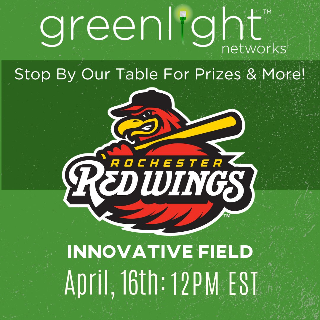 Greenlight Networks on Twitter "Join us at the Red Wings Game this