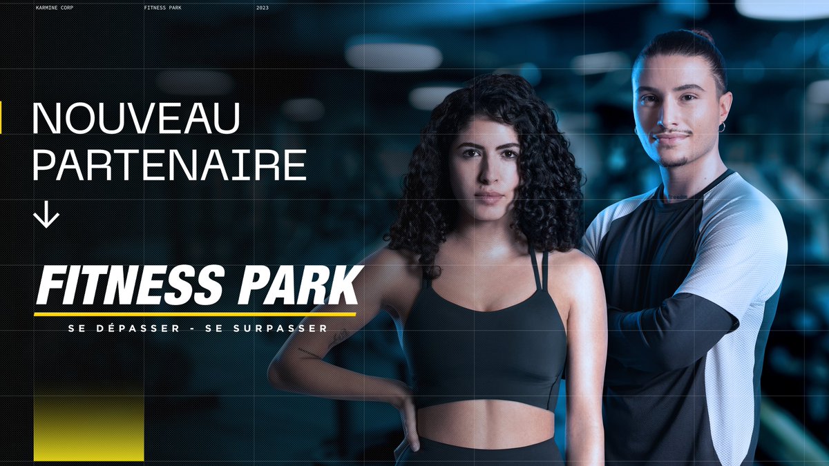Parce qu'il est important d'avoir un bon équilibre de vie  pour performer et que les bienfaits du sport sur le mental ne sont plus à prouver. 🏋️

La Karmine Corp est fière d'accueillir Fitness Park dans la famille des partenaires #KCORP 💙