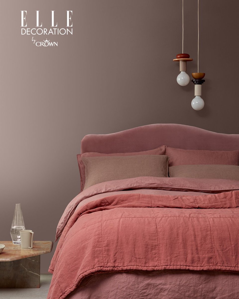 Wishing you a relaxing and restorative weekend ahead! The shade 'Weaved' from our Elle Decoration collection is what sweet dreams are made of. The perfect smoky mauve, Weaved may just be your new favourite neutral.