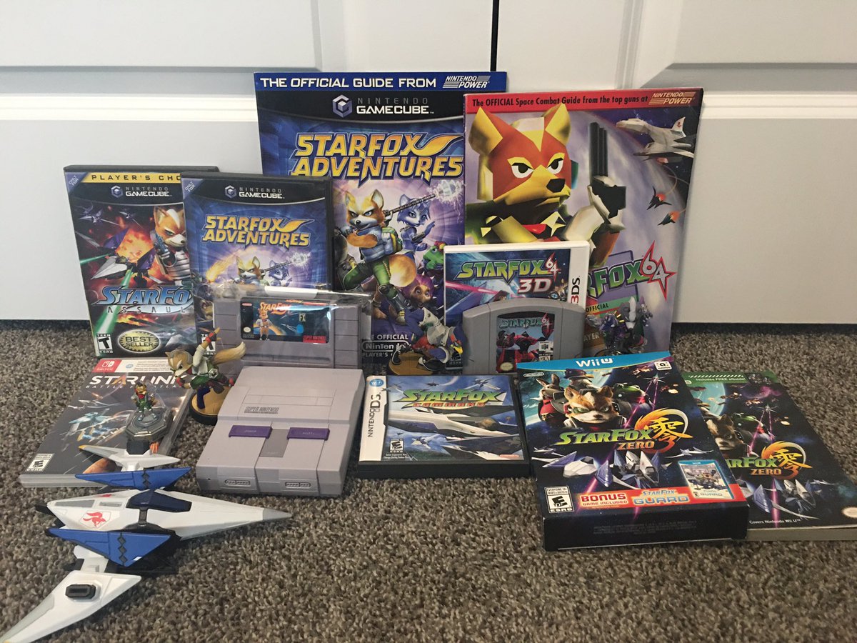 Yesterday I got the last #starfox game I needed! It’s 1/2 my favorite #nintendo franchises. Just wish they’d make a good game! #videogames #retrocollecting #retrovideogames #smallstreamer #twitch