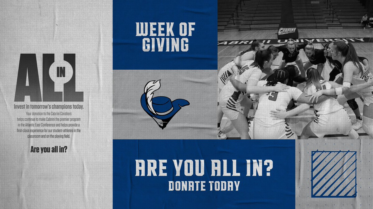_cwbb's tweet image. Calling all Cabrini WBB fans to make your donation today! Link in bio #CabriniAllIn #RollCavs