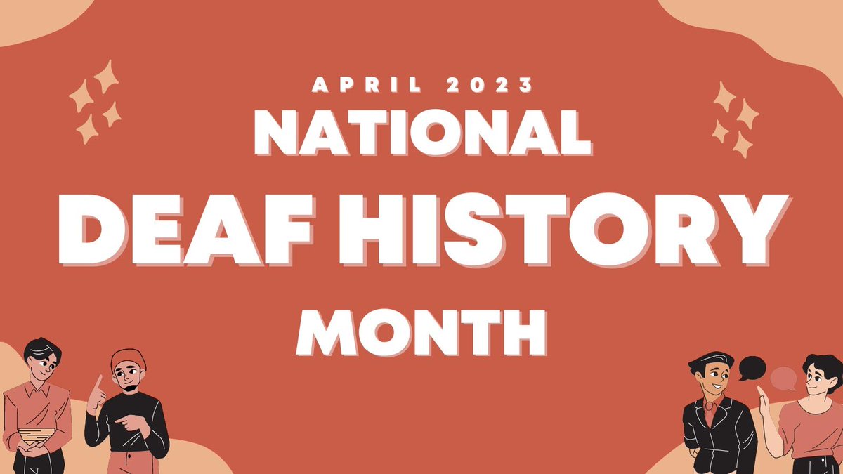 OfficeofESE's tweet photo. Join us this April as we celebrate National Deaf History Month! @SuptDotres @LDIAZ_CAO @AngieTorresDade @MDCPSCommunity @talulahann https://t.co/qvESzsgeQY