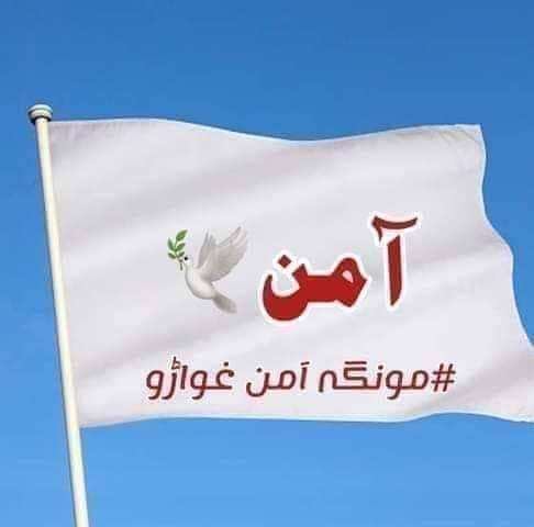 jawadsalarzai02's tweet photo. جنګ د شیطانانو د روحونو نه پېدا دے
امن د نبیانو د مخونو نه پېدا دے
جنګ د ډزو بوی دے د بارودو شنه لوخړه ده 
امن په مزار باندې د چا د منت ګوړه ‌ده 
خداے دې تورابان ددې جنګونو نور مردار کړي
دلته دې د امن ښاپېرۍ قطار قطار کړي.
#BajaurStandForPeace https://t.co/aOVtENIe6Q