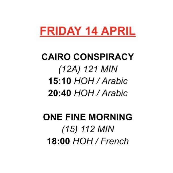 GateCinema's tweet photo. TODAY'S FILM SCHEDULE
Tickets
https://t.co/gRzi7QqlYi
#gatepicturehouse #gatecinema #nottinghill #westlondon #thingstodoinlondon #picturehouse #gatecinemalistings https://t.co/Tpoaj6nc1L