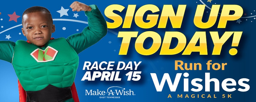 MakeAWishEastTN's tweet photo. Join us tomorrow at Run For Wishes: A Magical 5K starting at 9 AM at Ross's Landing in Chattanooga. Looking forward to seeing all the walkers, runners, princesses, and superheroes. Find more info at https://t.co/toiUBy2HVb. https://t.co/w8mozMBQSM