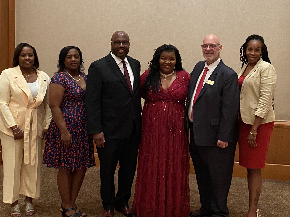 ckennedync's tweet photo. It’s an exciting day! Cheering on Ms. Wynn at the @BWFUND NC  Teacher of the Year ceremony! She makes @TMSPUPS and @TCSchoolsNC proud! #TCSGreatThings https://t.co/ZrVMwTGjkr