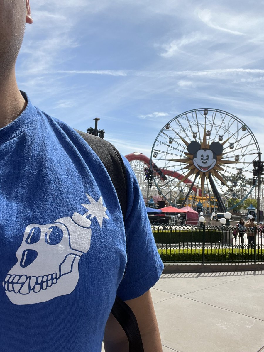 17ikoola's tweet photo. Ape 🤝 Mouse. GM and happy Friday!

@BoredApeYC @DisneyParks https://t.co/X8iOJB6LGe