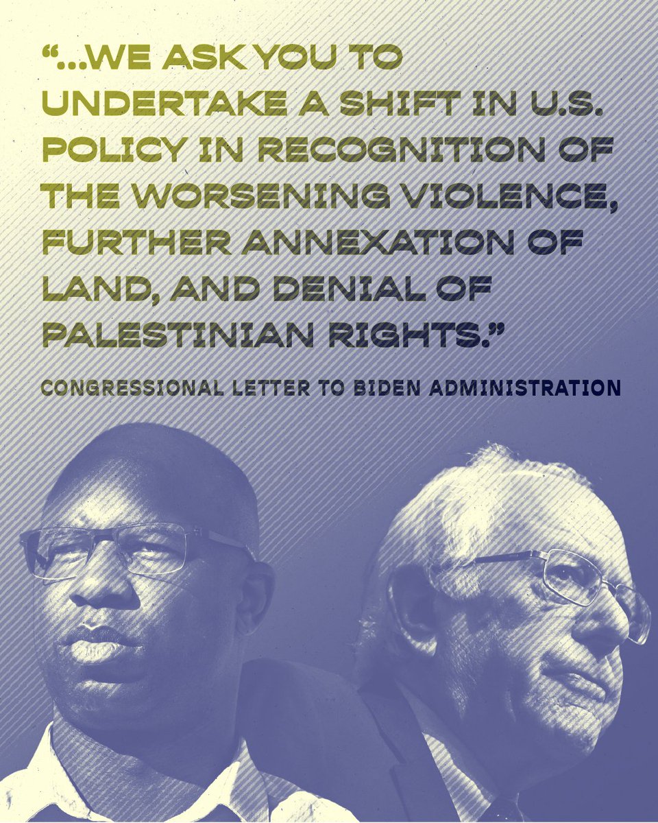 Jewish Voice for Peace Action (@jvpaction) on Twitter photo The letter from <a href="/RepBowman/">Congressman Jamaal Bowman</a> <a href="/SenSanders/">Sen. Bernie Sanders</a> and 12 of their colleagues comes at critical moment. It's time to ensure no US dollars support the Israeli apartheid governmentās human rights violations against Palestinians
Full Statement: jvpaction.org/bowman-and-san⦠The letter from <a href="/RepBowman/">Congressman Jamaal Bowman</a> <a href="/SenSanders/">Sen. Bernie Sanders</a> and 12 of their colleagues comes at critical moment. It's time to ensure no US dollars support the Israeli apartheid governmentās human rights violations against Palestinians
Full Statement: jvpaction.org/bowman-and-sanā¦