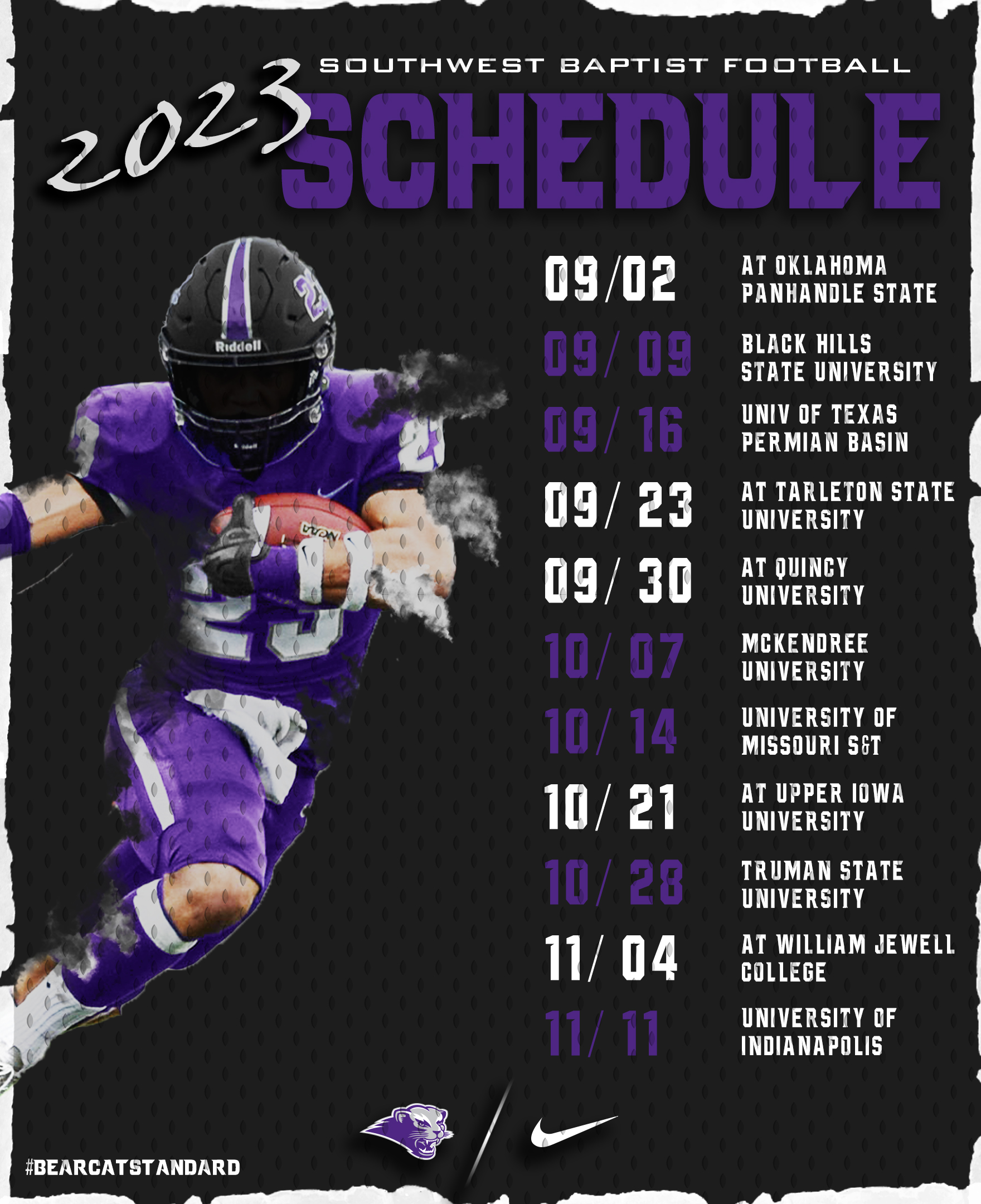 SBU Football on Twitter "👀2023 Schedule Update! Now have an 11game