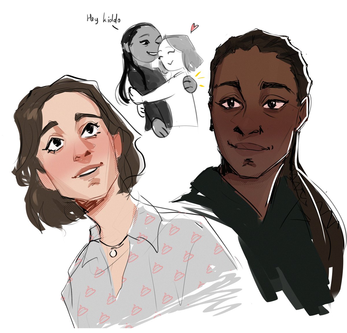 Kashlat2's tweet photo. Quick Mary&amp;Ava warm up❤️

#SaveWarriorNun https://t.co/KVD7EzaeSv