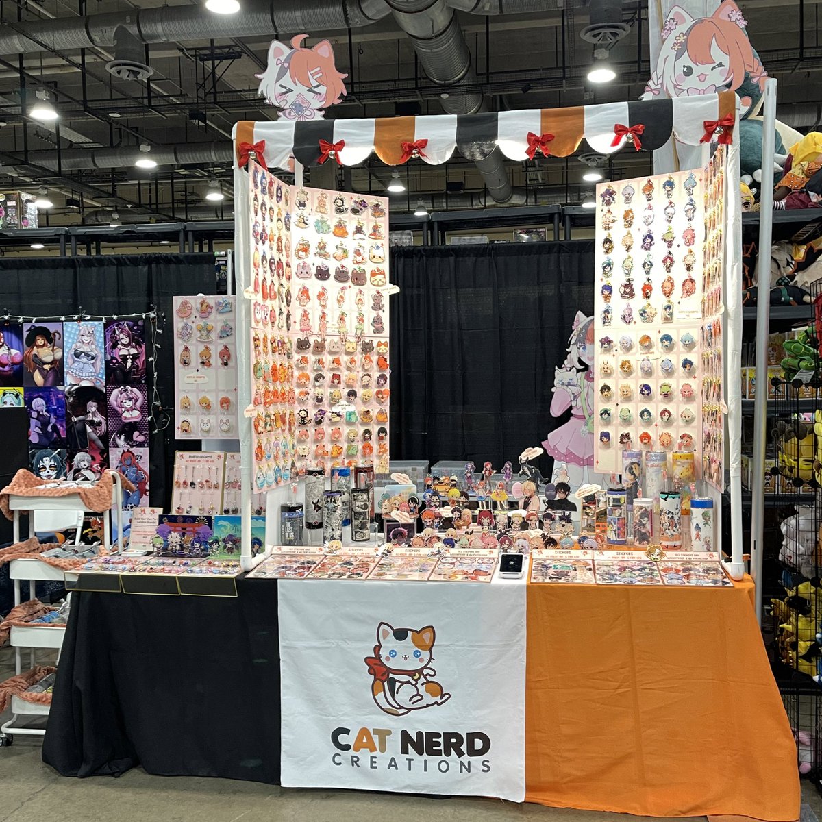 CatNerdCreates's tweet photo. We had such a great time @weebcon2023 ✨ Can’t wait for next year!💕 https://t.co/axZZSEfRft
