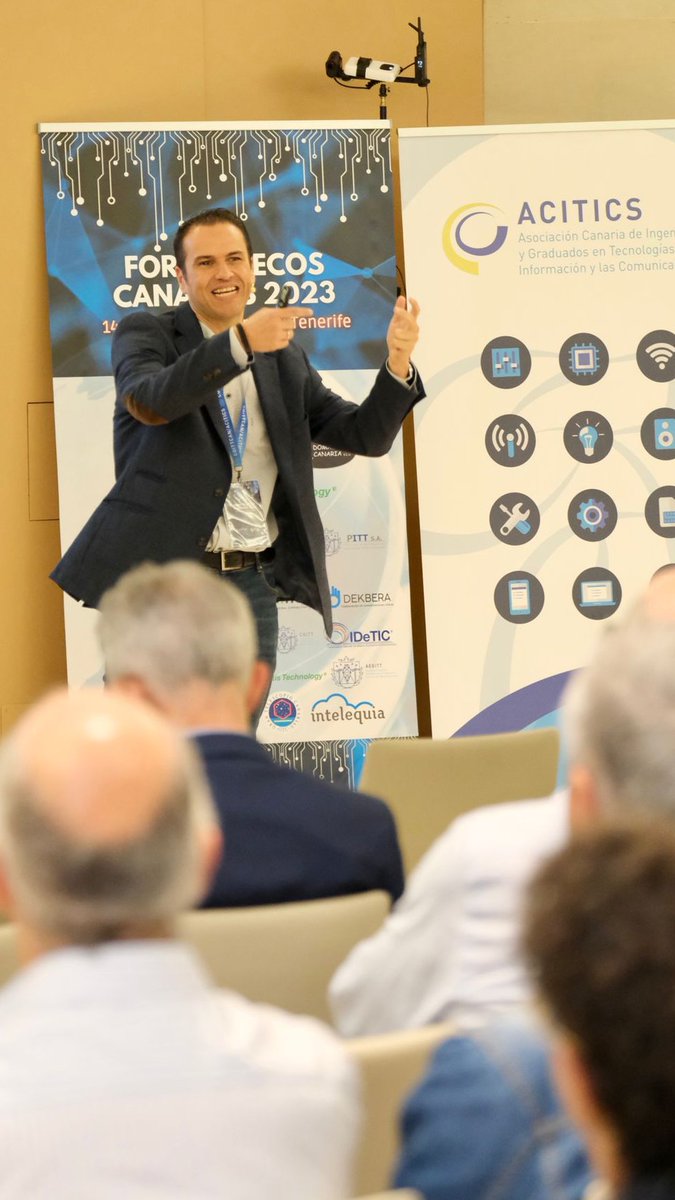 #coittcan FORO TELECOS CANARIAS 2023
Nuestro ponente: <a href="/rmelianalonso/">Rodrigo Melian</a> 
<a href="/RODMAsolutions/">RODMAsolutions</a> con: Ciberseguridad y Transformación Digital. El Rol del profesional de las Telecomunicaciones
<a href="/coitt_aegitt/">COITT - telecos.zone</a>
<a href="/aciticstweet/">ACITICS</a>
<a href="/deteite/">DET-EITE 📡</a>
#FOROTELECOS2023 #somostelecos