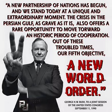 🌍 George H.W. Bush, alleged member of the Committee of 300, suggests that a New World Order is their objective. What are your thoughts on this? #CommitteeOf300 #NewWorldOrder