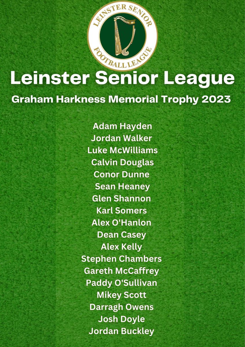 Our squad for this weekend's Graham Harkness Memorial Trophy in Scotland 💚