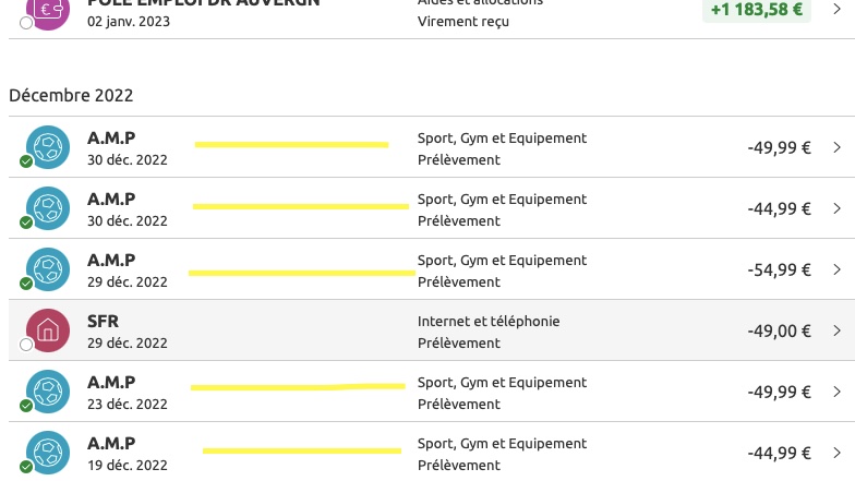 #AMP #SFAM #INDEXIA #HUBSIDE sans jamais souscrire quoique ce soit - 300 €/mois minimum. Tout le monde connait cette arnaque #GOUV #DGCCRF #BANQUEDEFRANCE personne ne vous aide ?  Bloqués par la banque (2 manières) le lendemain les prélèvement reprennent =>milliardaire