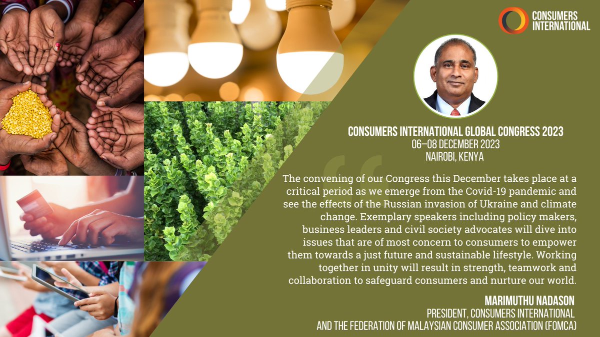 Consumers International (@consumers_int) on Twitter photo Read more from our supporting partners the Competition Authority Kenya (<a href="/CAK_Kenya/">Competition Authority of Kenya</a>), the COMESA Competition Commission (<a href="/CCC_COMESA/">COMESA Competition</a>) & others.
#CostofLiving #Digital #Food #Energy #ConsumerProtection #ClimateSolutions #SustainableConsumption Read more from our supporting partners the Competition Authority Kenya (<a href="/CAK_Kenya/">Competition Authority of Kenya</a>), the COMESA Competition Commission (<a href="/CCC_COMESA/">COMESA Competition</a>) & others.
#CostofLiving #Digital #Food #Energy #ConsumerProtection #ClimateSolutions #SustainableConsumption