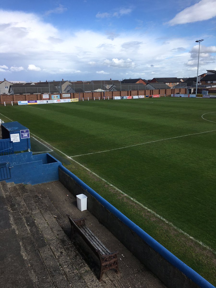 Huge thanks to <a href="/Medda1897/">Irvine Meadow XI FC 🏴󠁧󠁢󠁳󠁣󠁴󠁿</a> for allowing us in to prepare for tonight

Pitch is immaculate

ATN 🏁🏁