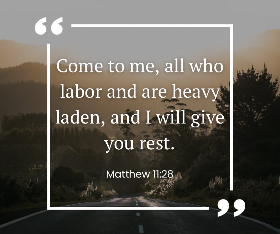 ATSJATS's tweet image. May you experience God’s rest this Sabbath.

#sabbath #seventhday #sabbathrest