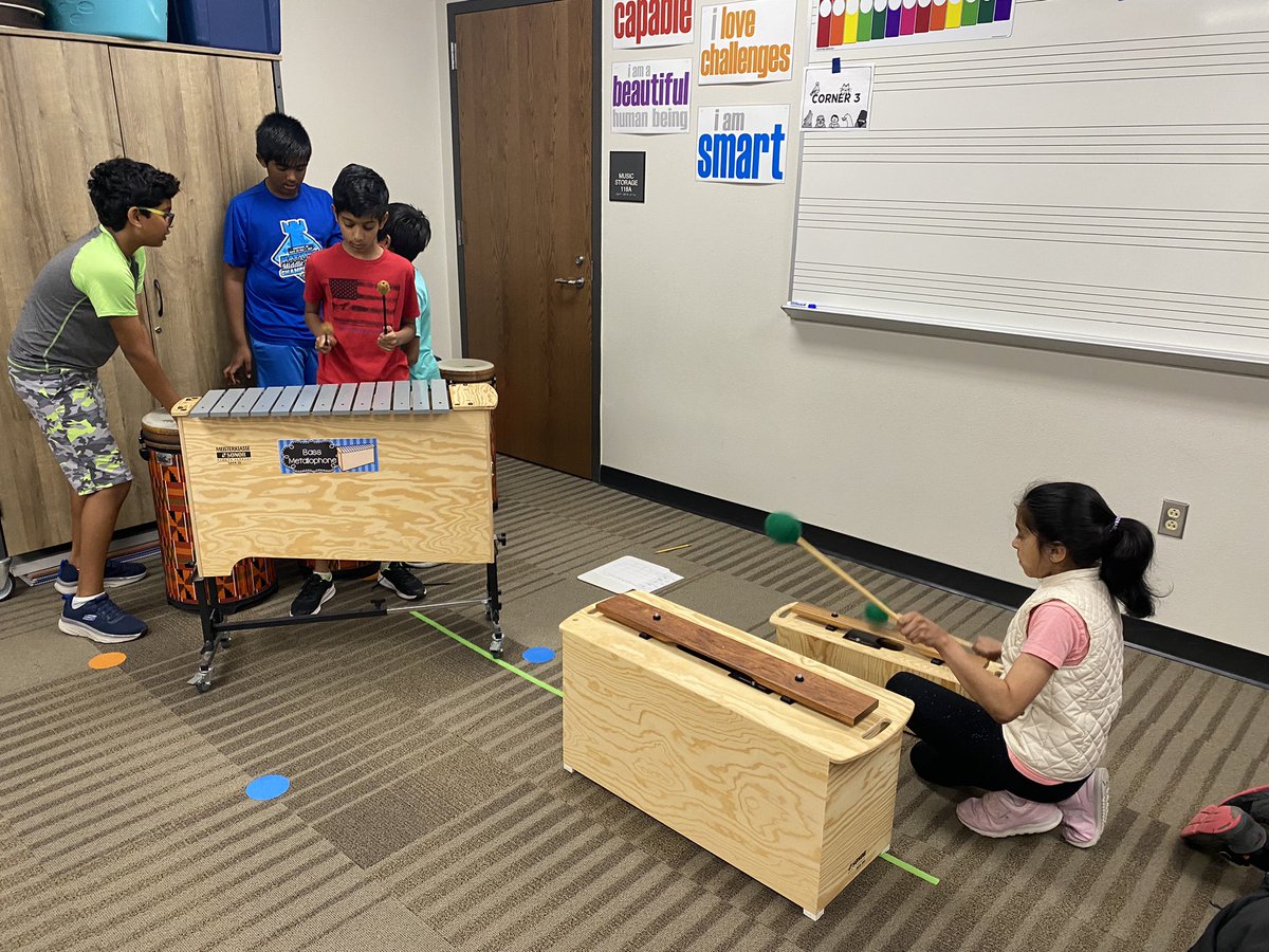 Future ready 5th grade composers! 🎶5th graders are working in groups to create group drum compositions to present to the class! Collaboration, Innovation and Communication! <a href="/mrsc_classroom/">M R S . C O X</a> <a href="/mslakersclass/">Kimberly Laker</a> @liscanoelem <a href="/friscofinearts/">FISD Fine Arts</a>