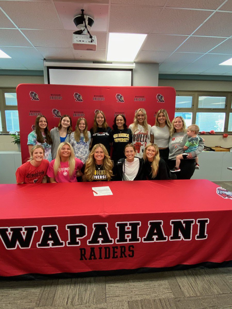 CoachKWeir's tweet photo. Congratulations Macie Bowden @maciebowden_ on your signing with Ohio Dominican 🫶♥️💛🖤🏐 We are so proud! https://t.co/VHd6MsnJOX