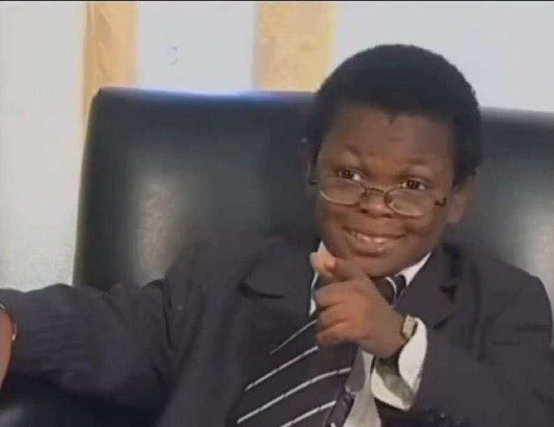 the_smallie's tweet photo. “Hakimi is so wise, I’m going to save all my money in my mummy’s name too”

With your N1500 😂😂 https://t.co/bqqs7n03RB