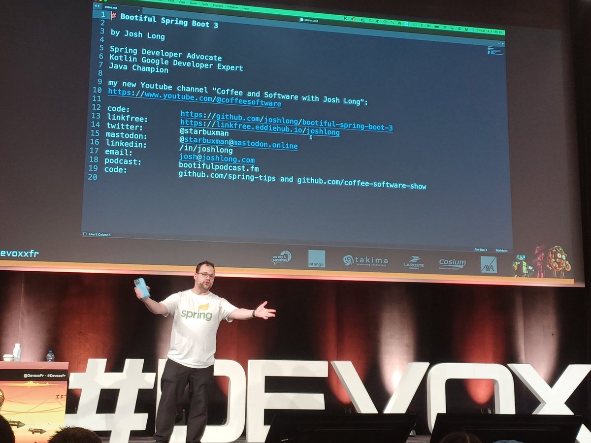 MarwnSaidi's tweet image. Amazing #springboot3 session at #Devoxxfr2023 with #theking @starbuxman 🙏