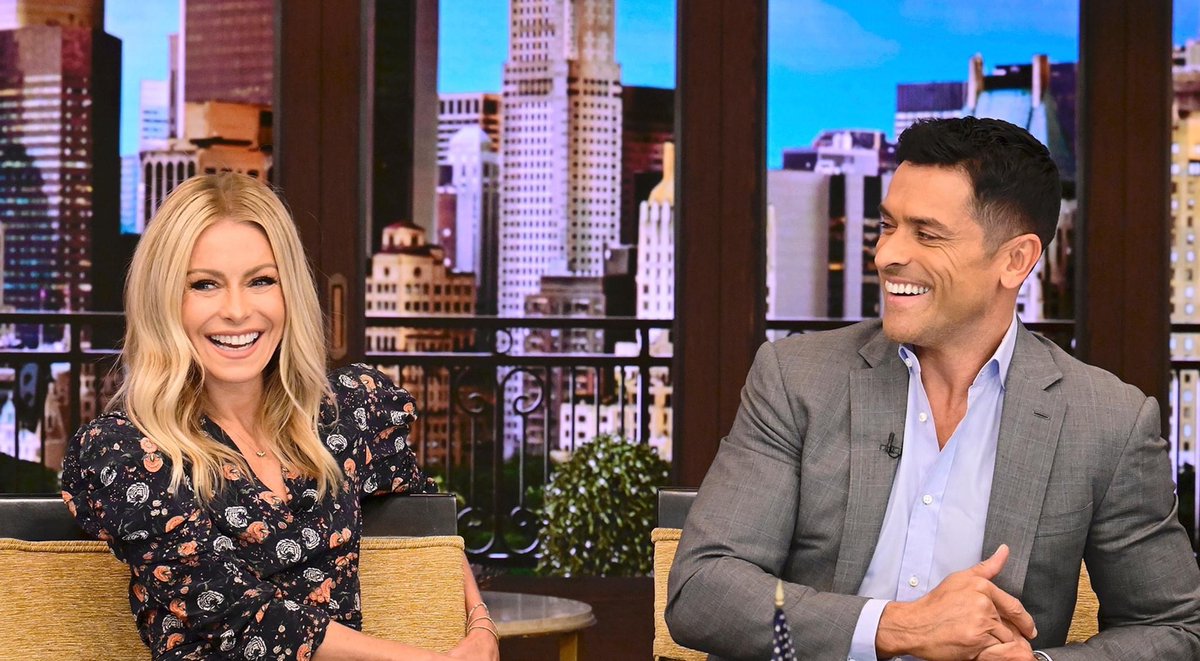 About to begin his permanent run opposite wife <a href="/KellyRipa/">Kelly Ripa</a> on the syndicated, newly renamed "#LiveWithKellyAndMark" starting Monday, <a href="/MarkConsuelos/">Mark Consuelos</a> talks with us about having the weekday talk-show gig: rb.gy/gdgps
