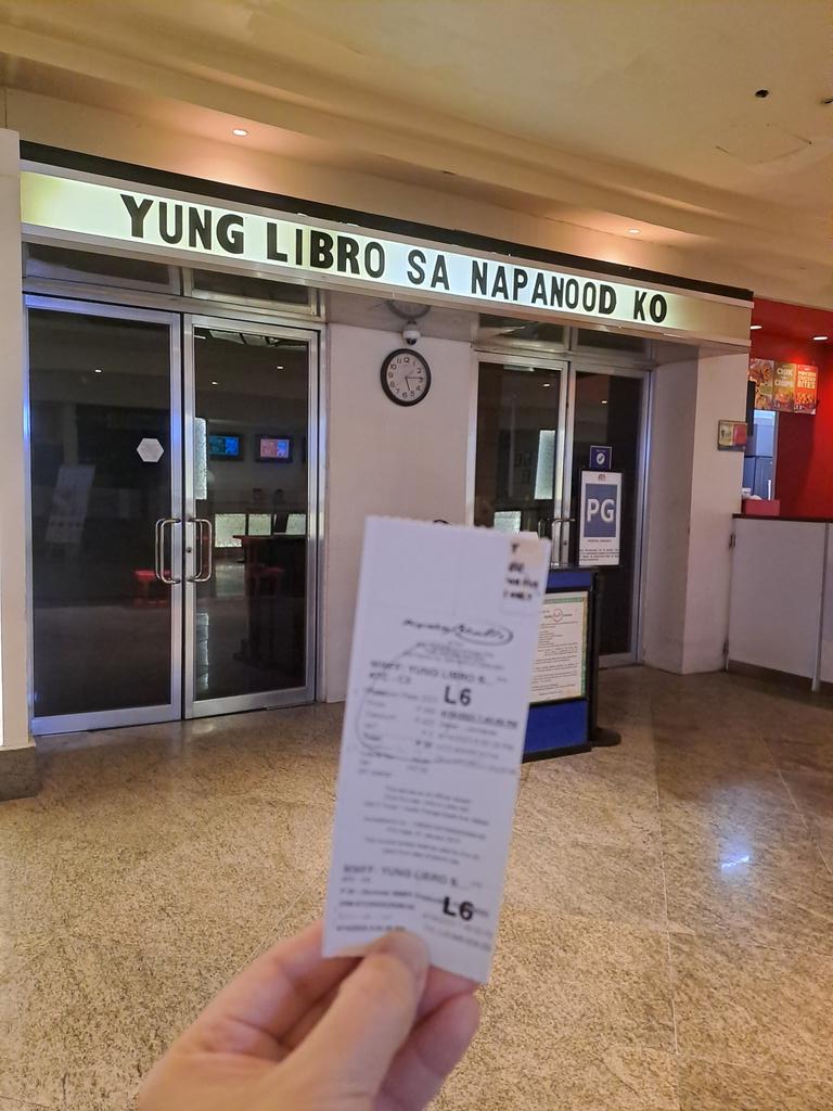 xandz34's tweet photo. Watching again and again...
For the 3rd time!!!😁😍🫣😅🎥
Viva!!! ✌️
#YungLibroSaNapanoodKo #YLSNK #libromovie #2023summermmff #summermmff2023 #belapadilla #vivafilms
@padillabela @Yoomingon @bobgarrov @LornaTolentinoF
@VIVA_Films https://t.co/iJohz8ZRDs