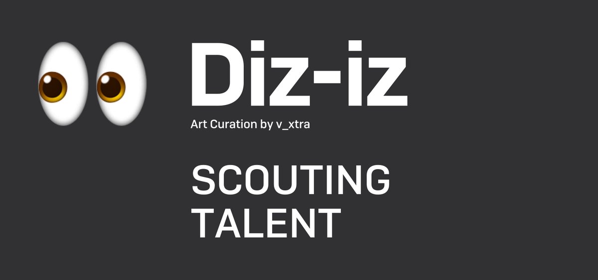 We're always on the look out for exceptional talents

Post 4 consistent pieces of work
Tag 3 best artists you know in NFT

Art only
No price ❌
No text ❌
No links ❌
Follow | RT | Engage ❤️
👇 👇  👇