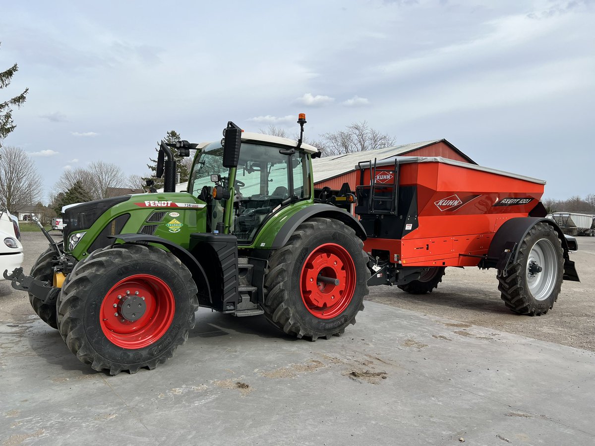 Jeremy Noble (@jeremycnoble) on Twitter photo New Kuhn Axent spreader ready for the fields. Pretty slick setup! #Acreeater <a href="/HorschOntario/">HORSCH Ontario</a> <a href="/KuhnNA/">Kuhn North America</a> <a href="/Willmorris7Will/">Will Morris 🇨🇦🏴</a> New Kuhn Axent spreader ready for the fields. Pretty slick setup! #Acreeater <a href="/HorschOntario/">HORSCH Ontario</a> <a href="/KuhnNA/">Kuhn North America</a> <a href="/Willmorris7Will/">Will Morris 🇨🇦🏴</a>
