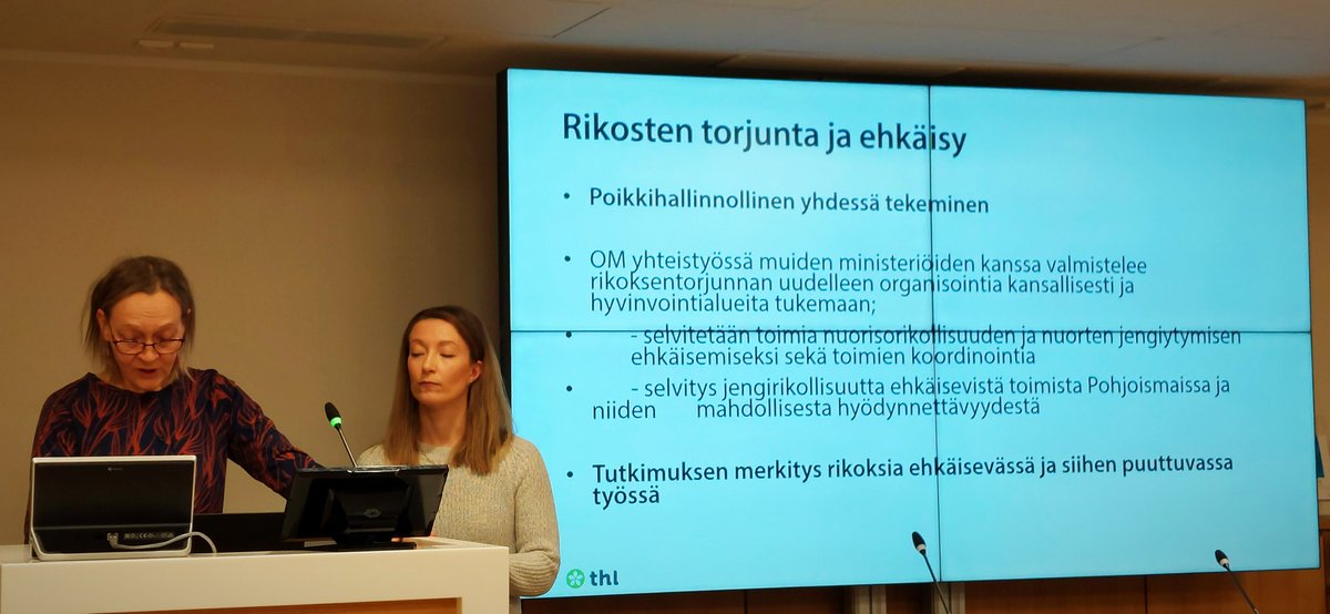 ulla_korpilahti's tweet photo. #VäkivallatonLapsuus työn uusi #katuväkivalta'a koskeva avaus: Rikosten torjunnassa ja uusimisen ehkäisyssä tärkeää tehdä tutkimusta ja poikkihallinnollista laajaa yhteistyötä ml. #järjestöt, @SaijaSambou @oikeusmin https://t.co/e1aTbF3DvU