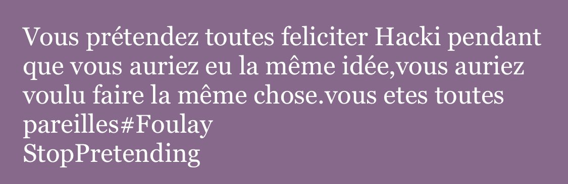 putu89's tweet image. Un coup raté parmi des milliers 🤷🏽‍♂️Vous êtes toutes pareilles ,sans exception aucune.