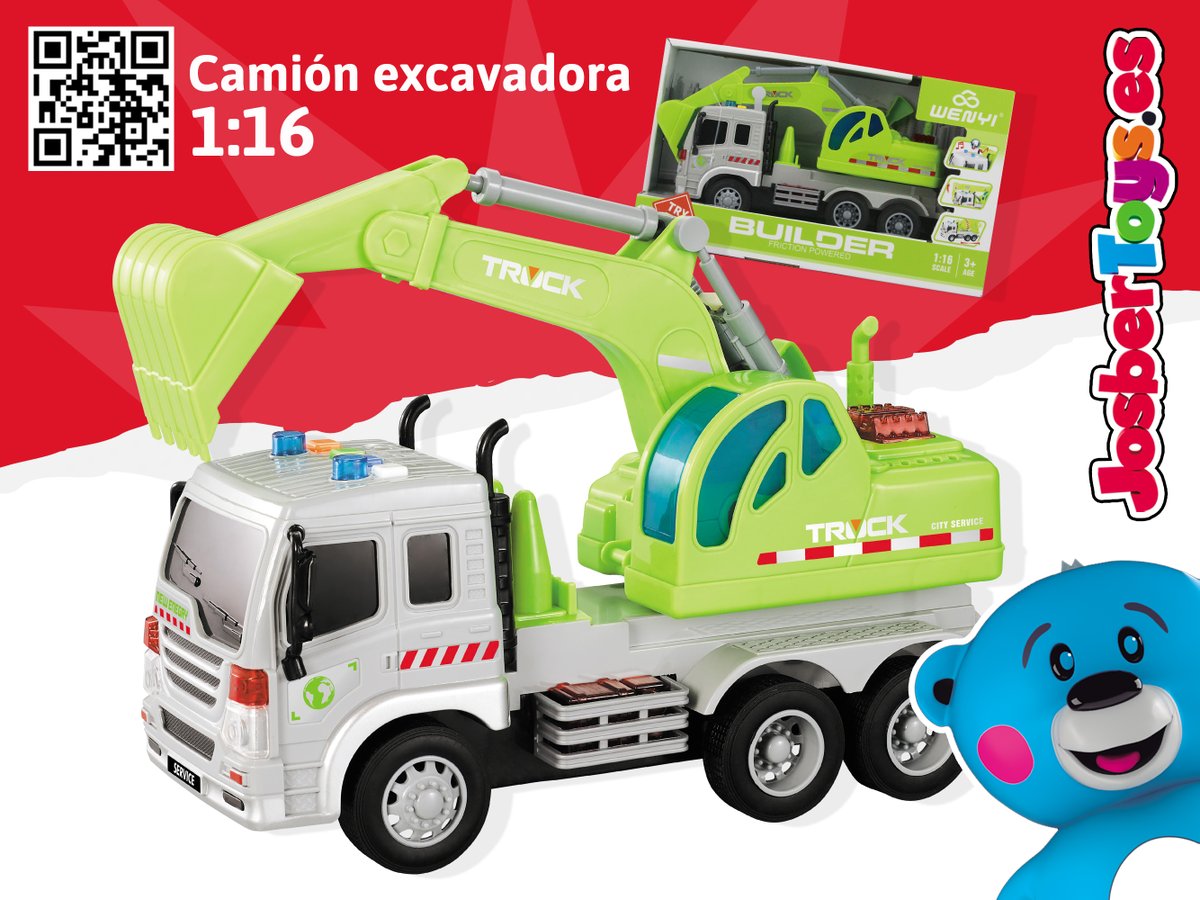 JOSBERTOYS's tweet photo. ¡Crea tu propio equipo de construcción con nuestros camiones de fricción con luces y sonidos! 🚧🚚💡🔊
👉 https://t.co/hijOuDXs4h 🛒

#josbergroup #jugueteria #TiendaOnline #juguetes #juegos #jugueteriaonline #alicante #murcia #josbertoys #jugueteria #JuguetesDeConstrucción https://t.co/GEPr0Ti41Z