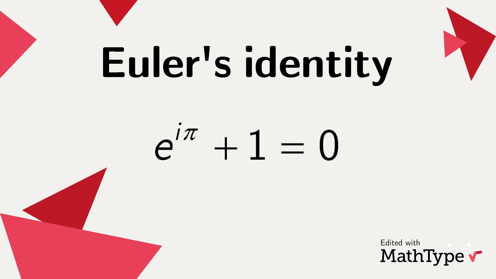 Eulers Identity Proof eulers-identity-proof