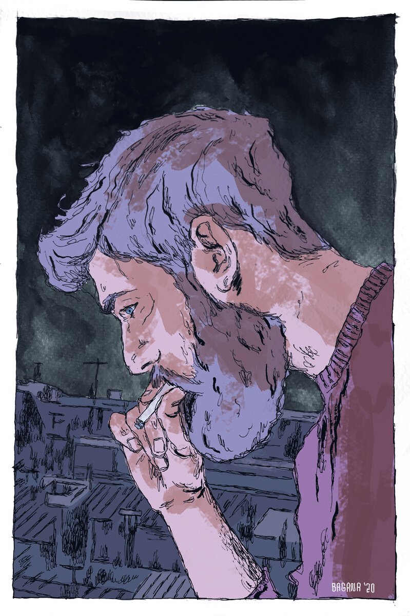 samuele_bagana's tweet photo. Markers, Ink and wash on paper and digital colors.
#portrait #originalart #originalillustration #pencilart #pencilartworks #comicbookartistsofinstagram #comicbooks #comicscript #comicscreator #coverart #comicwriter #comicartist #comicbookartist #comicbookscript #comicbookwriter https://t.co/HTUSomjSL8