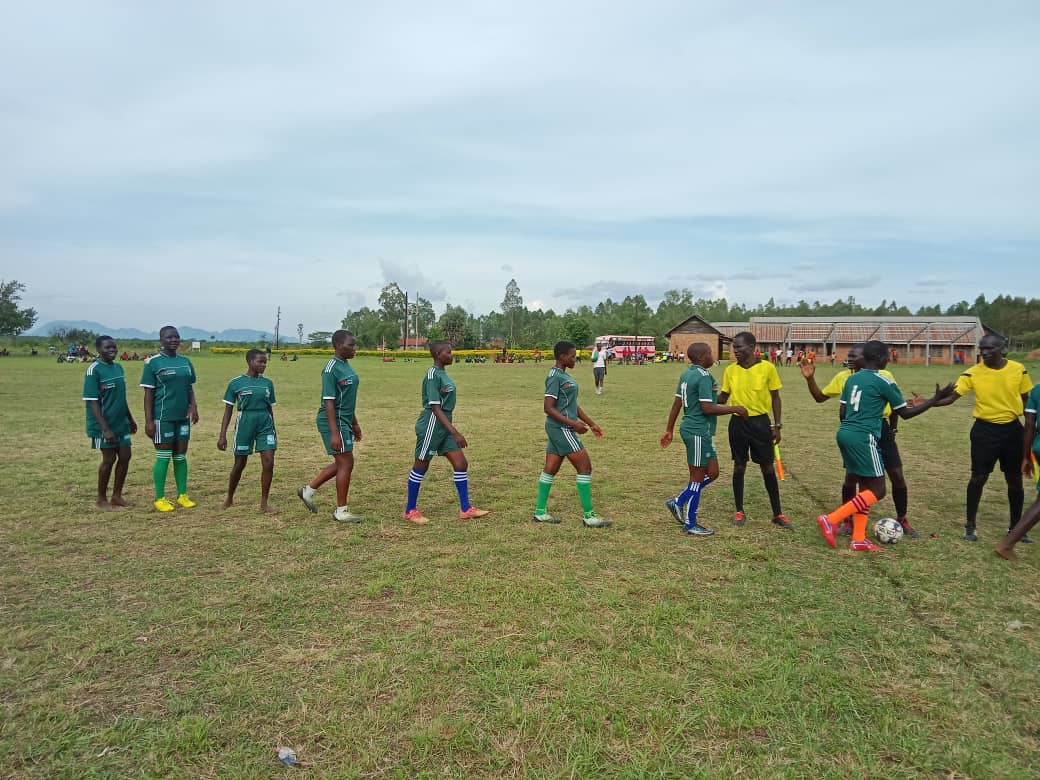 We are proud of the girls' football team at PEAS Lamwo Secondary School, northern Uganda, for recently emerging as district champions and now competing at the regional level!