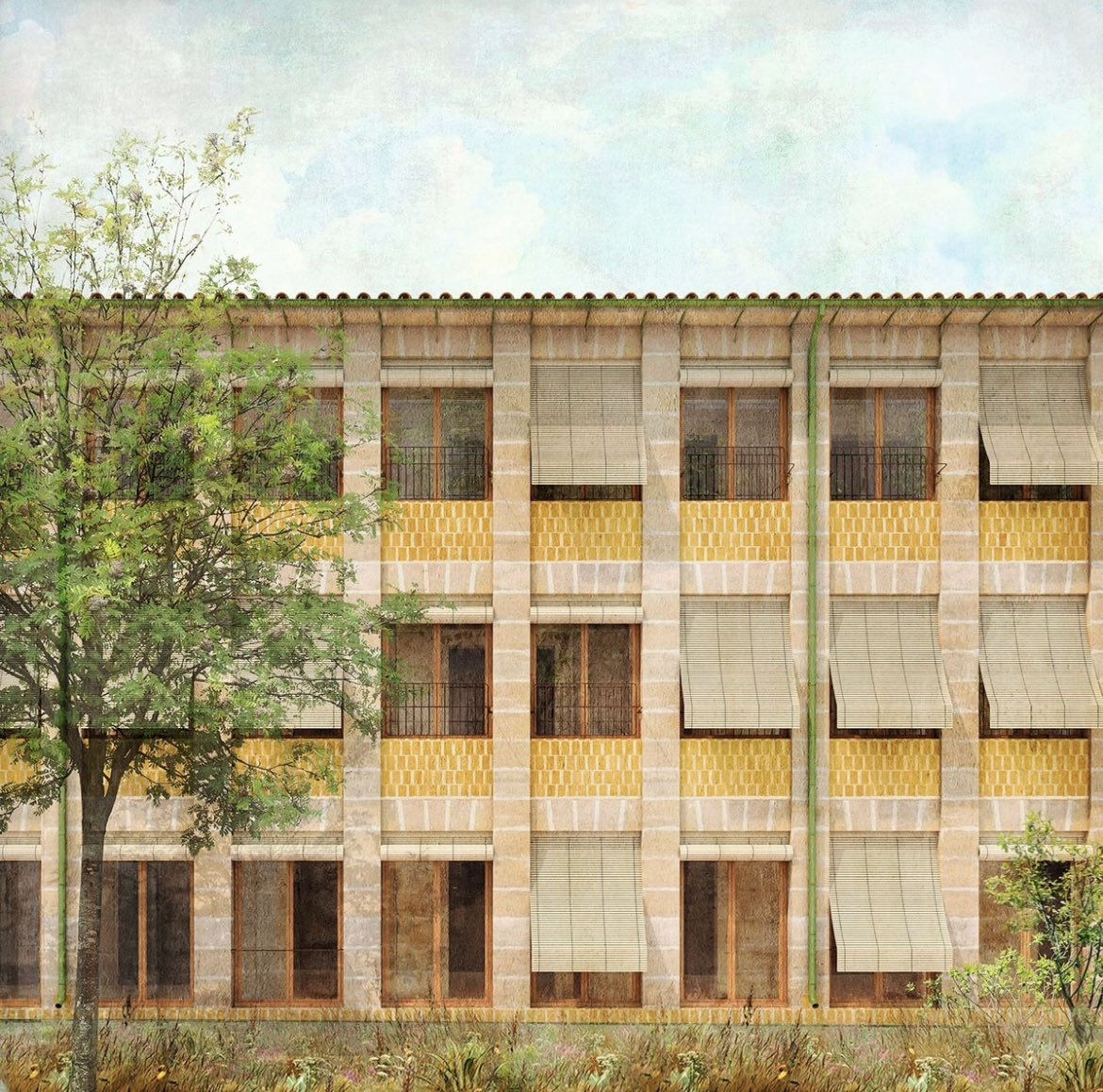 SustainableTall's tweet image. This is social housing

15 units, in Mallorca, by TEd’A Arquitectes
