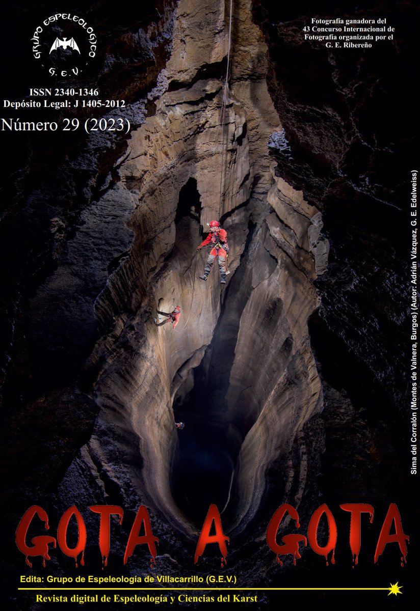 Espeleolg@s galeg@s proban sistemas de comunicación subterráneo na cova máis fonda do Xeoparque e de Galicia. nº29 revista Gota a Gota, Grupo de Espeleología de Villacarrillo (G.E.V.), artigo: Radiocomunicación subterránea en HF y MF (Sima Aradelas. Folgoso do Courel. Lugo).