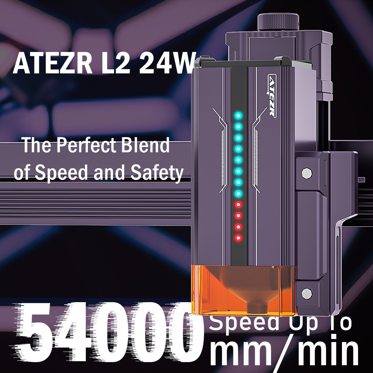 Atezr L2 Laser Engraver Launch! The Perfect Blend of Speed and Safety.
 📷 Fast Speed Engraving: 54000mm/min
 📷 Resume Engraving with Power Failure
 📷 Intelligent Autofocus: Automatically adjusts the focus
 📷 Reliable Safety Features
To Learn More: atezr.com/products/atezr…