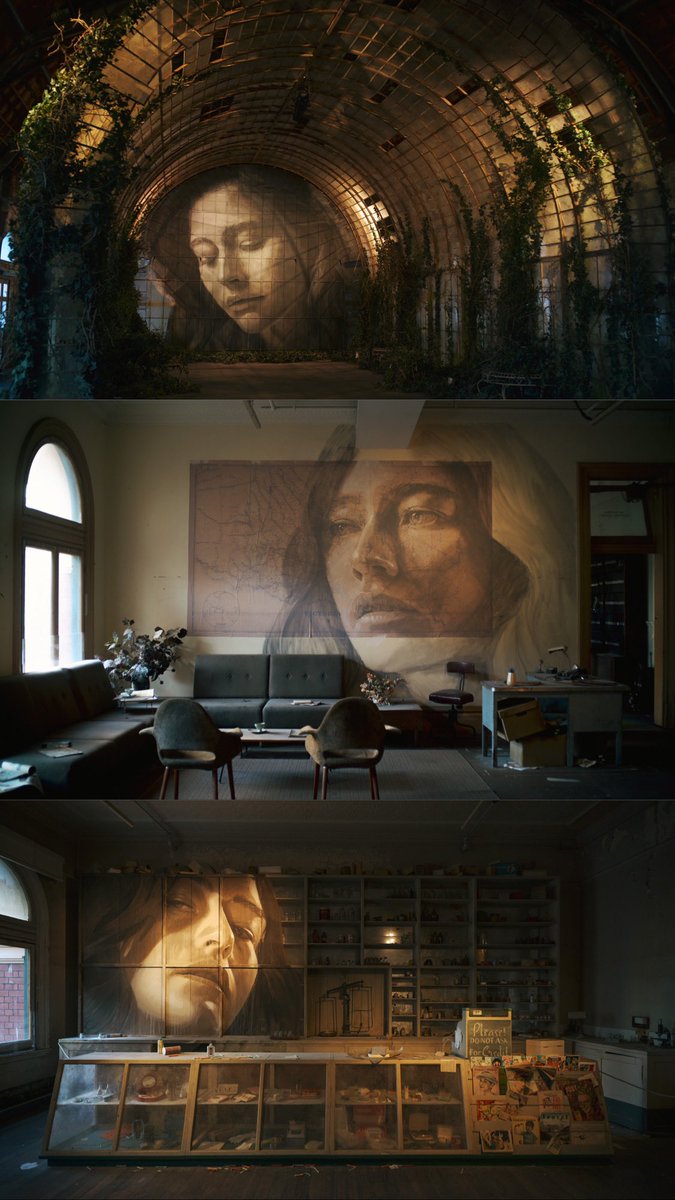 yoshi_travel_'s tweet image. 今月末まで メルボルンのFlinders St Stationで開催されてる “TIME RONE”

メルボルンでもトップクラスのミューラルアーティストRONEの展示。
歴史ある駅舎の中で、壁画だけでなく音、光、美術全てがハイクオリティ。
生で見れて本当に良かった。ここ最近で一番食らった展示でした。
#RONE