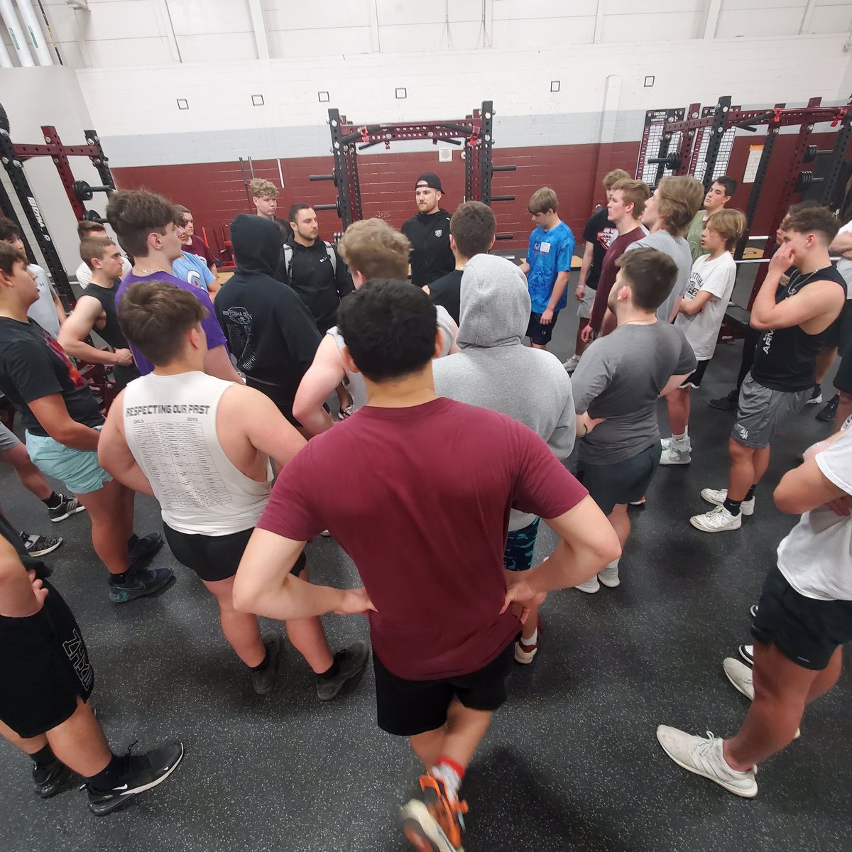 DuhawkQB8's tweet photo. Lifting without fuel won't get it done. Protein baby!! #trainingtable #Legacy
@WestoshaFBall @d_esposito44 @ETSCory https://t.co/yLJLf9jcow