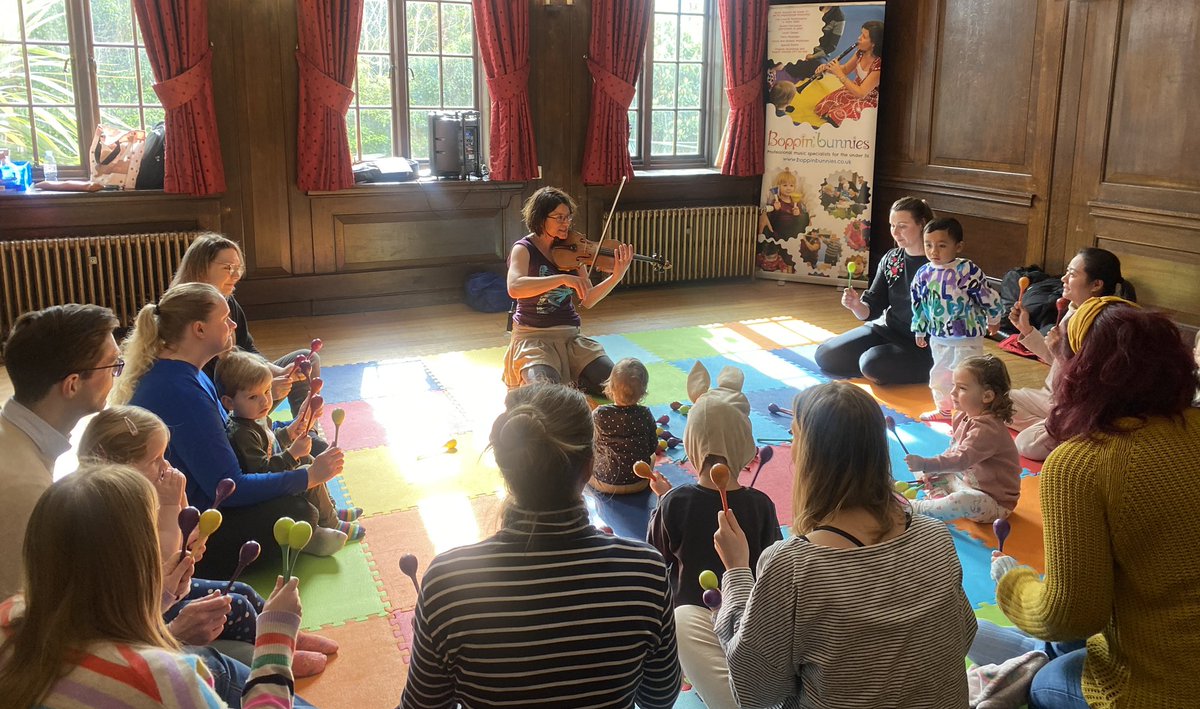BoppinBunnies's tweet photo. Thank you for coming to our fun Easter Music Parties today!🌟🎶
They were full of music, laughter & singing.
Last spaces for the Summer Term of Music starting next week. https://t.co/LSPLMSxhqR
#supportlocal #toddlerfun #babies #babyactivity @shrewsburyhouse @royal_greenwich https://t.co/9AR4oQ3NTG