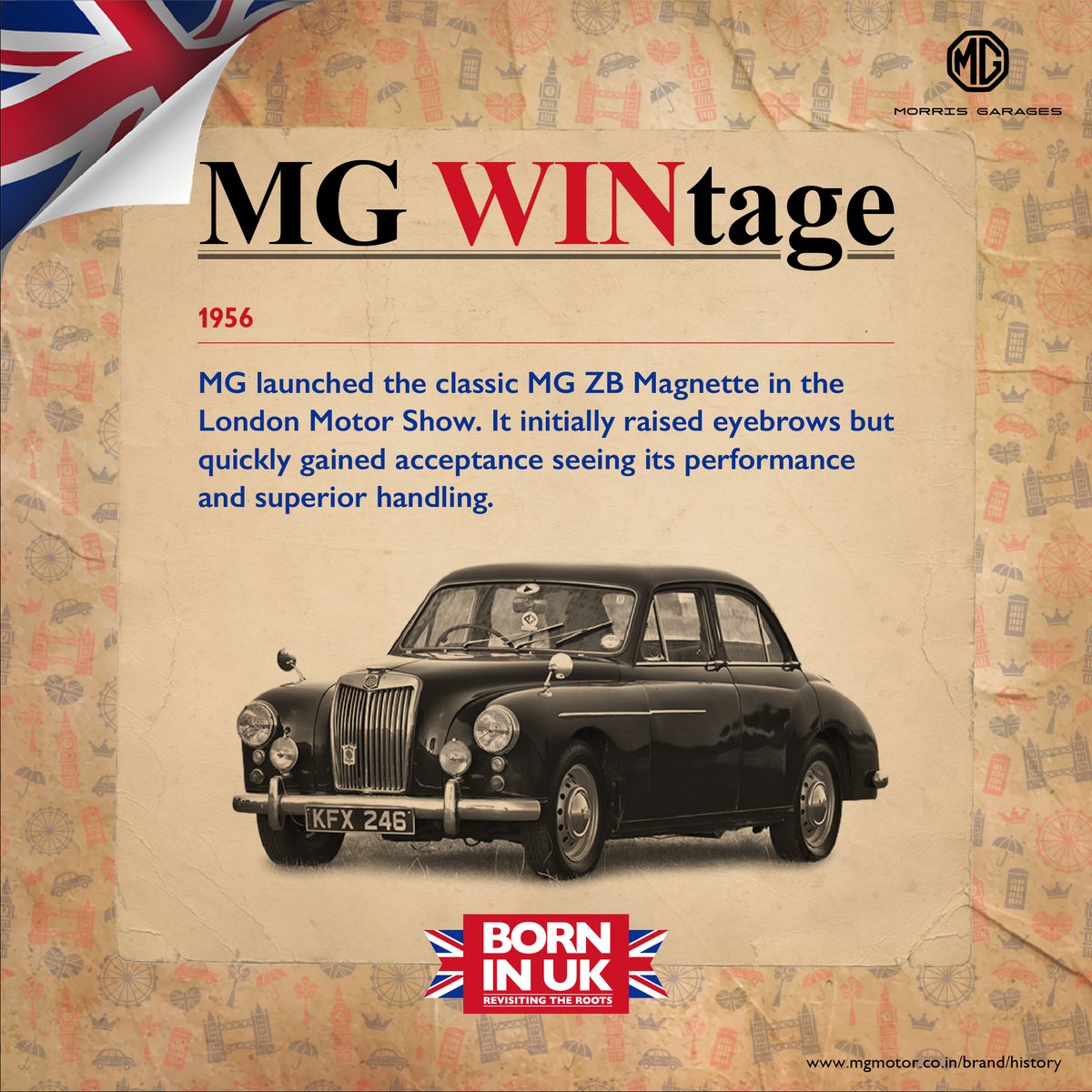 MGMotorIn's tweet photo. The classic MG ZB Magnette garnered a polarising response at its launch but was quickly adopted after proving its mettle through good on-road performance.
#MGWintage #UKConnect #MGxUK #BornInUK https://t.co/dU904gMJ5q