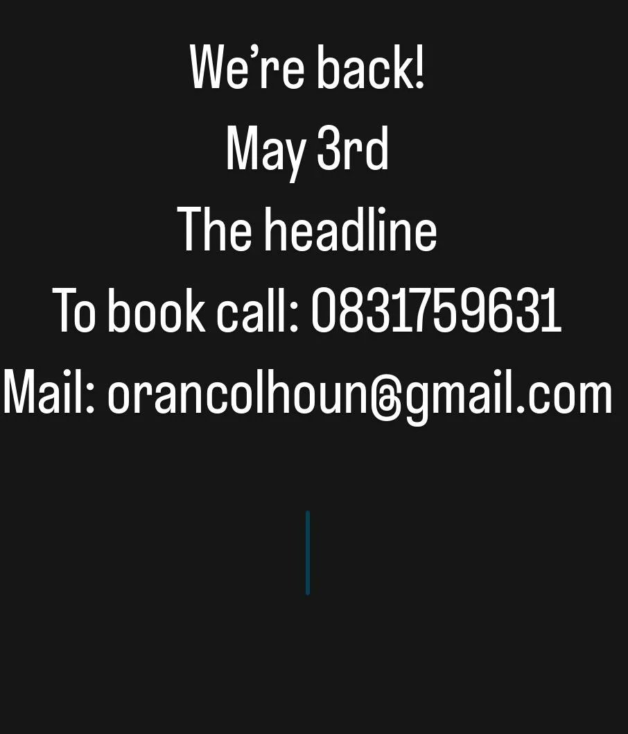 Oran &amp; Darryl will be back cooking amazing food May 3rd. The last event was a sell out so be sure to get in touch with them asap via details in image