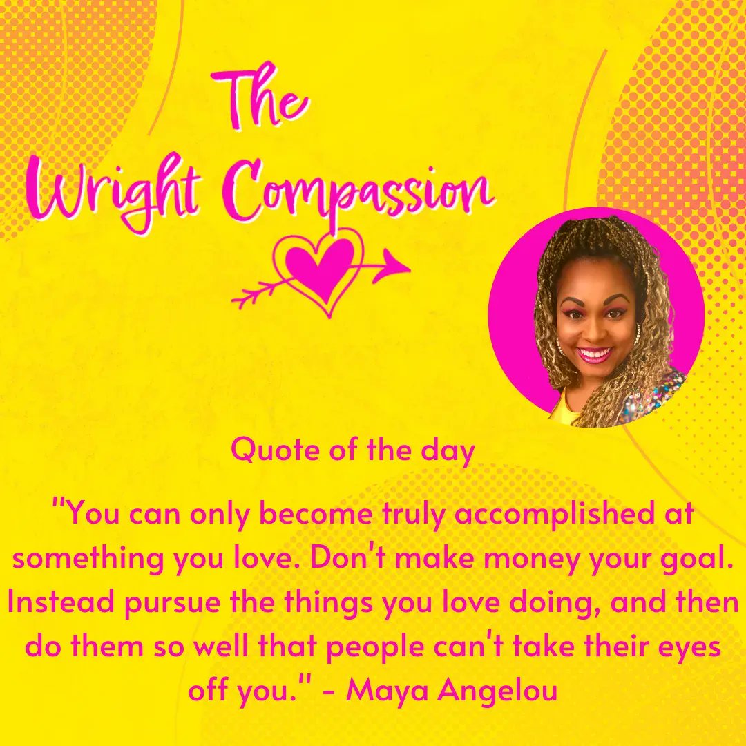 wrightcounselor's tweet photo. The Wright Compassion Quote of the day! Be Encouraged! Follow and like! #thewrightcompassion #motivationspeaking #podcasts #counseling #schoolcounseling #facebook #youtube #rss π π Donate today and help me grow! https://t.co/k6Wxu1ufQI https://t.co/NBKPwVP9W1