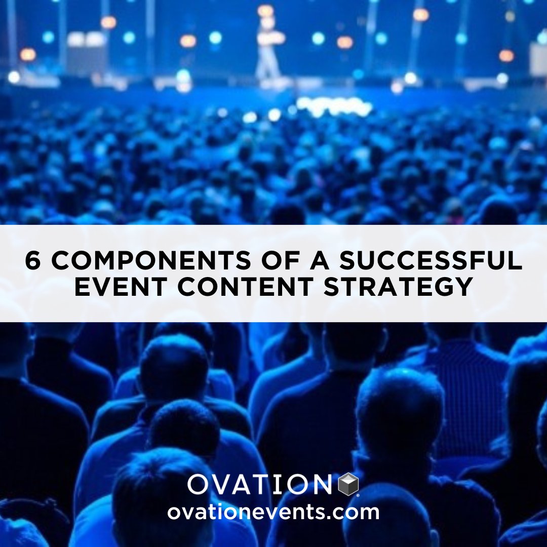 The key to creating a successful event is building an experience that captivates and engages your audience. A compelling content strategy serves as the foundation. 

Here are the 6 Components of a Successful Event Content Strategy to consider: hubs.ly/Q01LkZYH0
