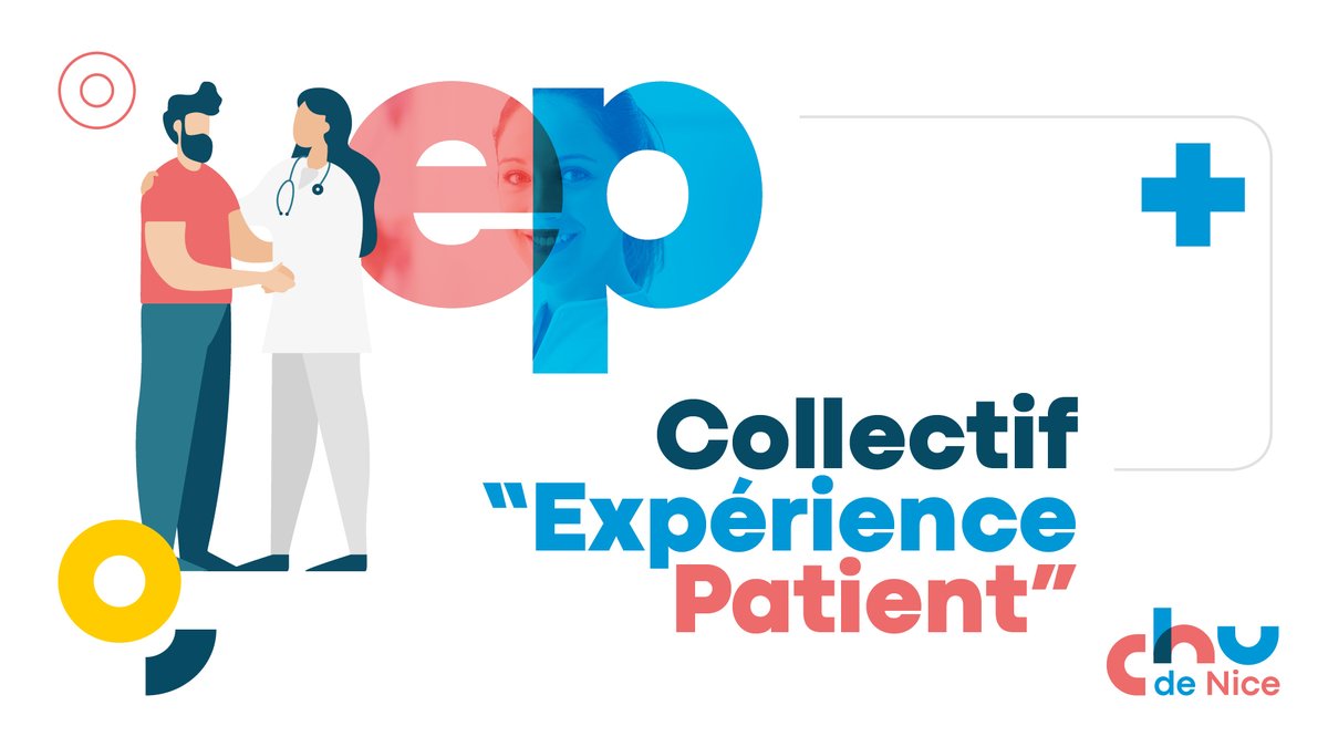 CHUdeNice's tweet photo. Intégrez notre #collectif #ExpériencePatient.
🏥Vous voulez partager votre vécu au #CHUdeNice, celui de vos proches et d'autres #patients avec les #professionnels de nos établissements ?
📤Envoyez-nous votre candidature avant le 26/05.
➡️Plus d'infos: https://t.co/TeeIlIxF5X https://t.co/EaGqZgy5tI
