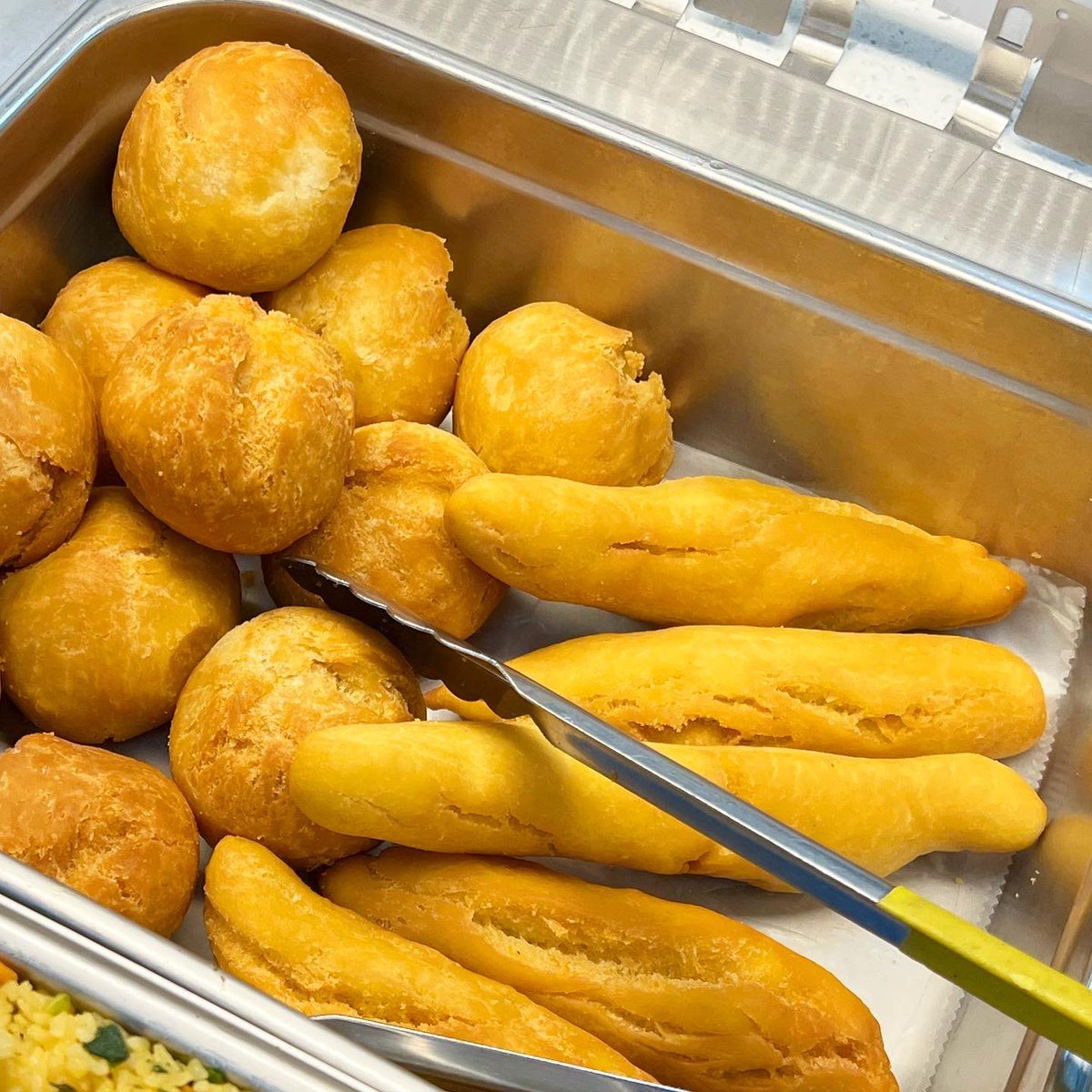 GoldenKrust's tweet photo. It's a battle of the carbs - which side are you on? Festival or Fried Dumpling? Let us know in the comments!
#GoldenKrust #Festival #FriedDumpling https://t.co/AWvqthbFaz