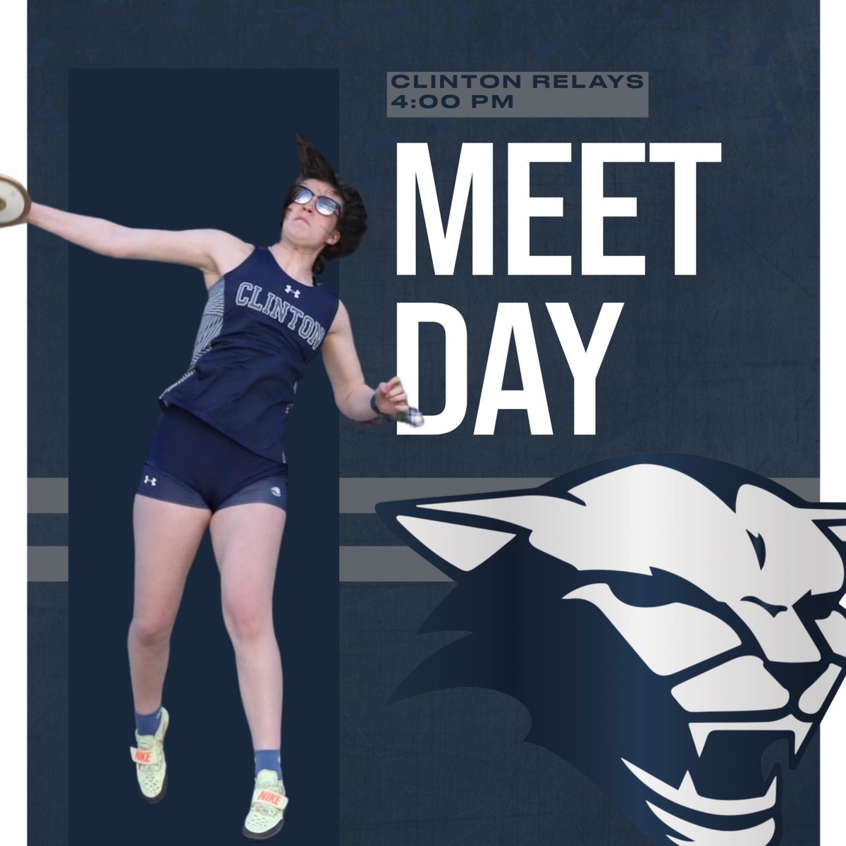 CJSHS_Track's tweet photo. It's Meet Day!

#FeedTheCougs

@Gambl20
@clintonwischool
@CoachWeck
@Owen_Douglas__
@REAGANFLICKING3
@paige_damman
@DAngeloVernon_
@Peyton_Bingham1
@JSchoonover12
@Brian_LeFeber_4
@StacyBealz
@kikiiipfeifer
@logan_exe_error
@CoachStout32
@CoachKitz33 https://t.co/7reaWPm0Cr