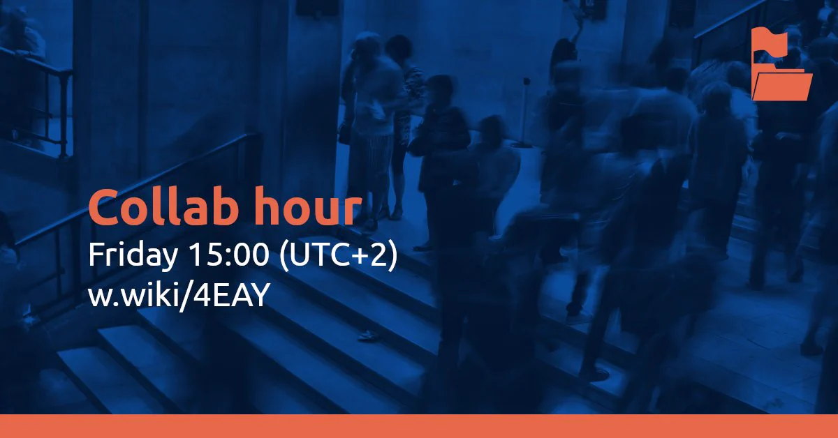 Collab hour Friday 15:00 (UTC+2)